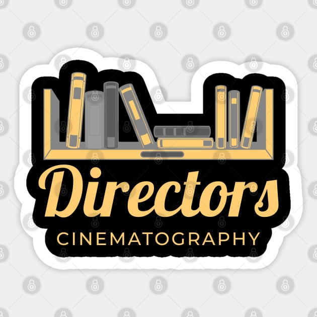Directors Sticker by TEENIE DESIGN